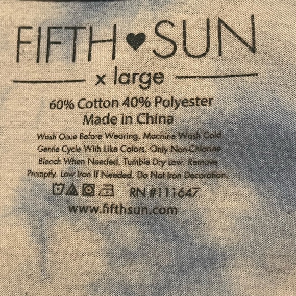 Fifth Sun Weekend So Hard Tie Dy Tank Top Sz XL - Picture 6 of 6